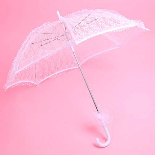 스몰 웨딩 레이스 우산